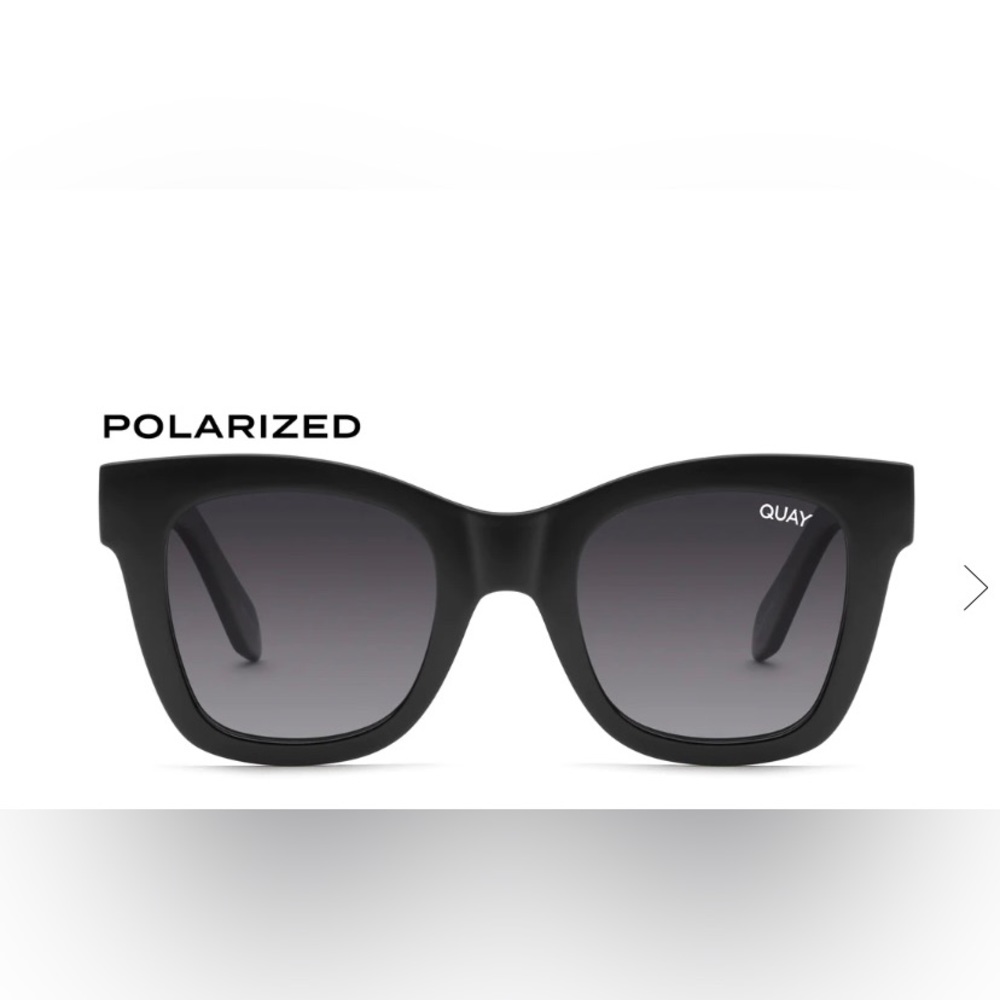 NEW Quay Australia After Hours Black Sunglasses